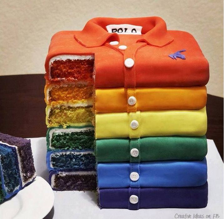 T-shirt Cake