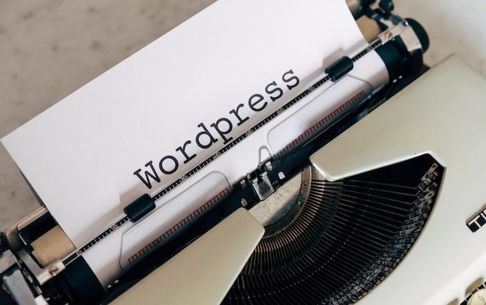 WordPress and typewriter