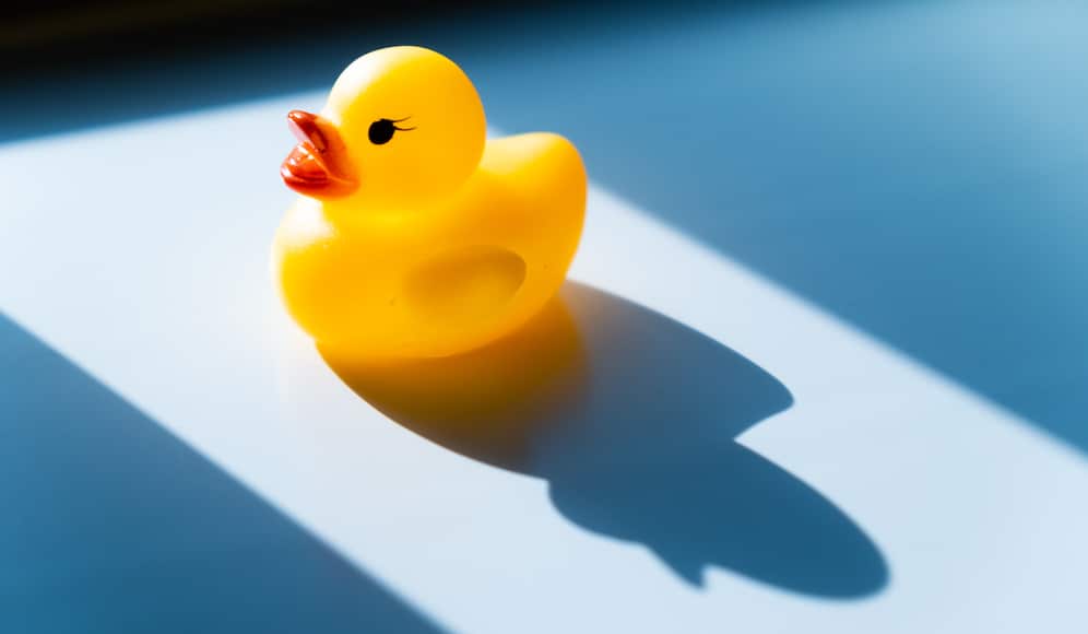 Yellow rubber duck